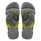 Chinelo Havaianas Power 2.0 FC Tamanho:41/42Cor:CINZA ACO / GRAFITE