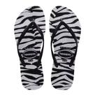 Chinelo Havaianas Slim Animals Glitter Cor:PretoTamanhos:27/28
