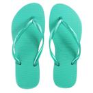 Chinelo Havaianas Slim Basic Cor:Verde VirtualTamanho:43/44 Chinelo Havaianas Slim Basic Cor:Verde VirtualTamanho:43/44