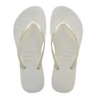 Chinelo Havaianas Slim Básica Branca Chinelo Havaianas Slim Básica Branca