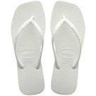 Chinelo Havaianas Slim Branco Bico Quadrado Chinelo Havaianas Slim Branco Bico Quadrado