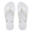 Chinelo Havaianas Slim Cores Rose Gold Rose Ballet e Branco