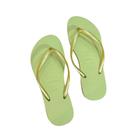 Chinelo Havaianas Slim FC Feminino Original Confortável Verd