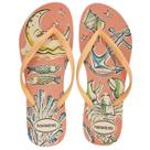 Chinelo Havaianas Slim Fresh Feminino - Laranja
