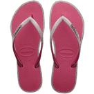 Chinelo Havaianas Slim Glitter Contour Rosa