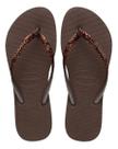 Chinelo havaianas slim glitter ii fc
