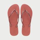 Chinelo Havaianas Slim Glitter II Rosa