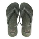 Chinelo Havaianas Slim Gloss Verde Oliva Chinelo Havaianas Slim Gloss Verde Oliva