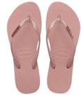 Chinelo Havaianas Slim Logo Metallic Feminina