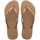 Chinelo Havaianas Slim Logo Metallic Feminino