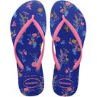 Chinelo Havaianas Slim Romance Azul Naval