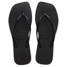 Chinelo Havaianas Slim Square Básica Preta