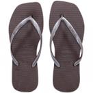Chinelo Havaianas Slim Square Feminino - Café