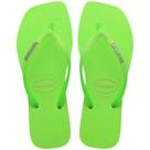 Chinelo Havaianas Slim Square - Feminino - Verde - 3738 Chinelo Havaianas Slim Square - Feminino - Verde - 3738