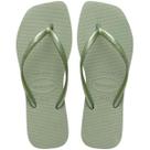Chinelo Havaianas Slim Square Feminino - Verde Chinelo Havaianas Slim Square Feminino - Verde