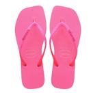 Chinelo Havaianas Slim Square G Neon