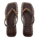 Chinelo Havaianas Slim Square Glitter Contour