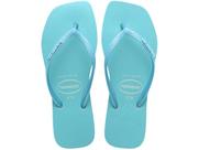 Chinelo Havaianas Slim Square Glitter Neon - Chinelo Havaianas Slim Square Glitter Neon -