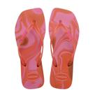 Chinelo Havaianas Slim Square Jelly FC Tamanho:37/38COR:BLOSSOM