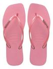 CHINELO Havaianas Slim Square Logo Metallic FC