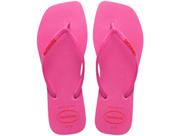 Chinelo Havaianas Slim Square Logo Pop Up - Chinelo Havaianas Slim Square Logo Pop Up -