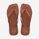 Chinelo Havaianas Slim Square Logo Pop Up