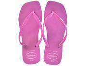 Chinelo Havaianas Slim Square Logo Pop
