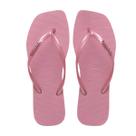 Chinelo Havaianas Slim Square Metalic