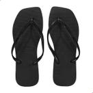 Chinelo Havaianas Slim Square Preto
