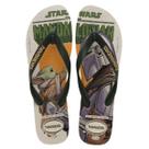 Chinelo Havaianas Star Wars - Bege/Verde - Tam 25/26