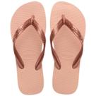 Chinelo havaianas tam 33/34 top rosa ballet