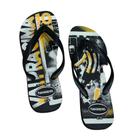 Chinelo Havaianas Top Athletic Masculino Preto/Amarelo