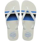 Chinelo Havaianas Top Basic Masculino - Branco e Azul