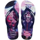 Chinelo Havaianas Top Fortnite Masculino - Roxo e Branco
