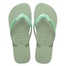 Chinelo Havaianas Top Glitter Neon Cor:Smoke GreenTamanhos:35/36