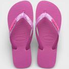 Chinelo Havaianas Top Glitter Neon Feminino - Roxo - 35/36
