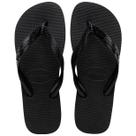 Chinelo havaianas top infantil preto