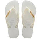Chinelo Havaianas Top Logo Metallic Feminino