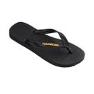 Chinelo Havaianas Top Logo Metallic - Preta