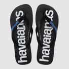 Chinelo Havaianas Top LogoMania 2 - Preto/Azul