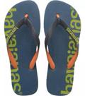 Chinelo Havaianas Top Logomania Hightech - Petróleo (sandália)