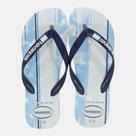 Chinelo Havaianas Top Nations Seleções Argentina Branco