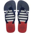 Chinelo Havaianas Top Nautical - Azul e Vermelho Chinelo Havaianas Top Nautical - Azul e Vermelho
