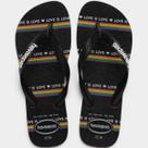 Chinelo Havaianas Top Pride FC Feminino - Preto - 35/36 Chinelo Havaianas Top Pride FC Feminino - Preto - 35/36