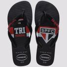 Chinelo Havaianas Top Times São Paulo Preto