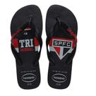Chinelo Havaianas Top Times São Paulo - Unissex - Preto/Vermelho