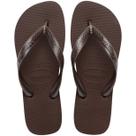 Chinelo havaianas top tiras café