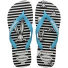 Chinelo Havaianas Top Toons Adulto Personagens Logomania Cor:BrancoTamanho:35/36