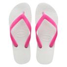 Chinelo Havaianas Tradicional - Branco e Rosa Chinelo Havaianas Tradicional - Branco e Rosa