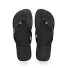 Chinelo Havaianas Unissex Brasil 35/36 Preto